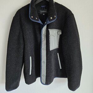 Faux-Shearling Club Monaco Jacket